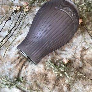 Matte Lavender semi see through vase